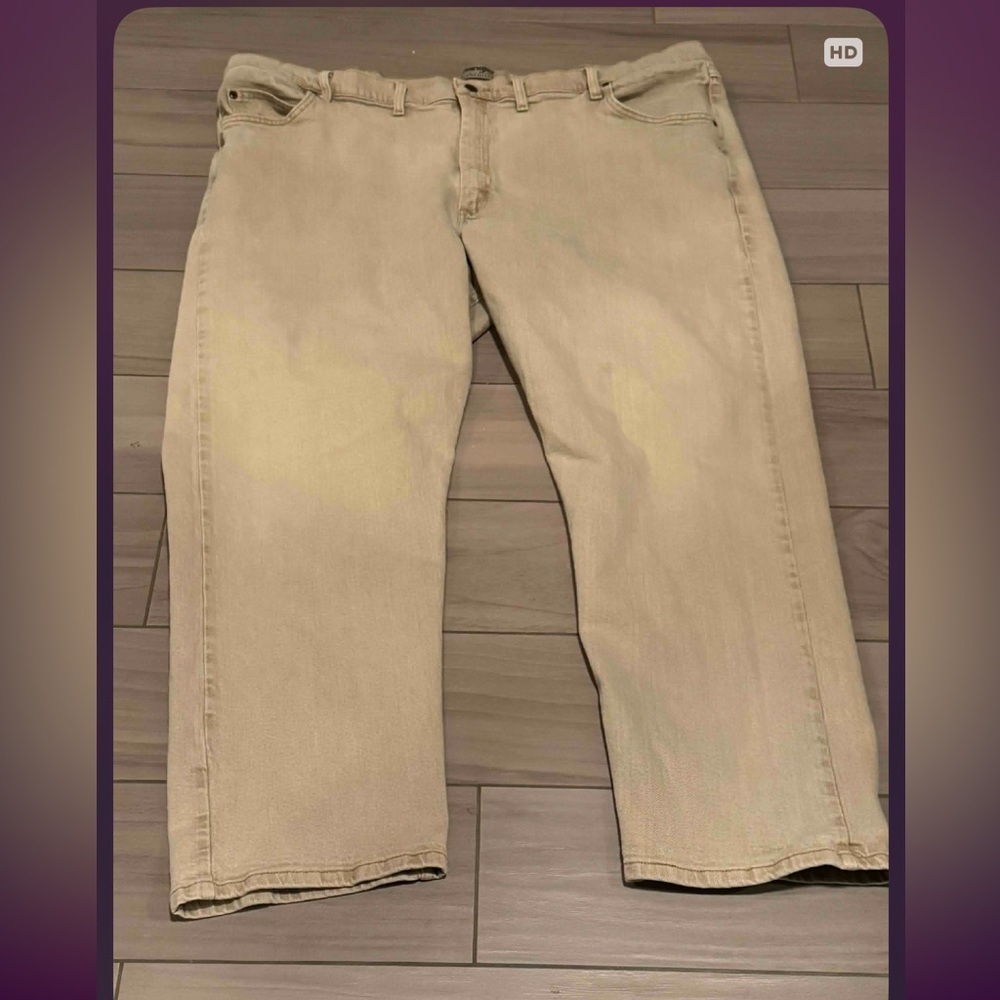 Wrangler Authentics Beige Pants 48x30